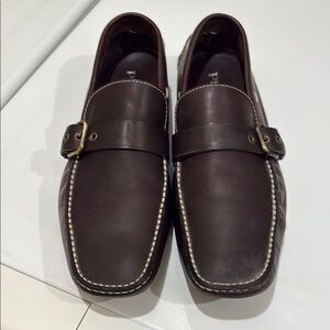 ⭐️Prada Men’s Brown Leather Driver Loafers—FABULOUS!! Excellent, barely worn!9.5